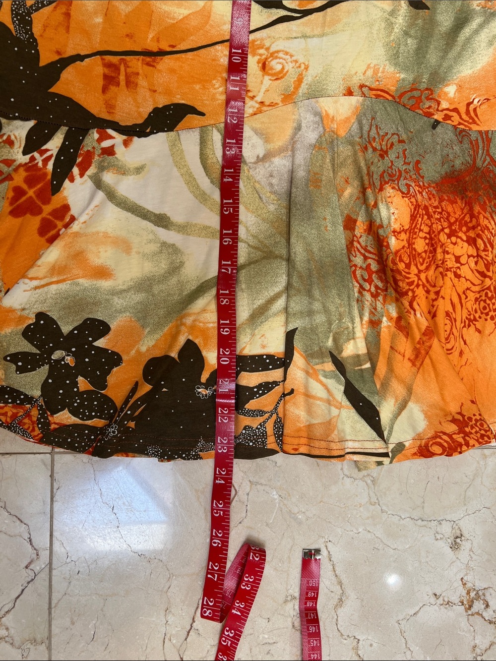 Tropical Print Sleeveless Skirt Set - Picture 8 of 10